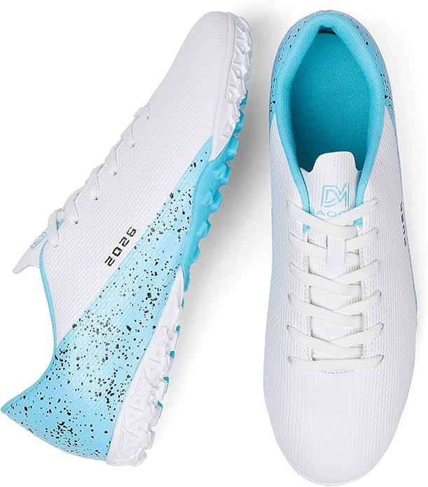 Mens Soccer Cleats Womens Indoor Soccer Shoes Wide Baseball Turf Shoes Adult Youth Rugby Shoes Big Boys Small Spikes AG TF Football Boots