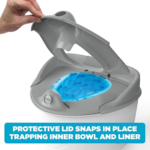 Playtex Baby Potty Genie Liner Refills, Blue, 4-Roll Set
