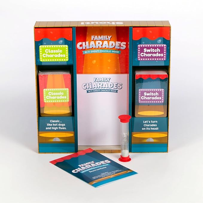 Chuckle & Roar Classic Charades for Family Game Night