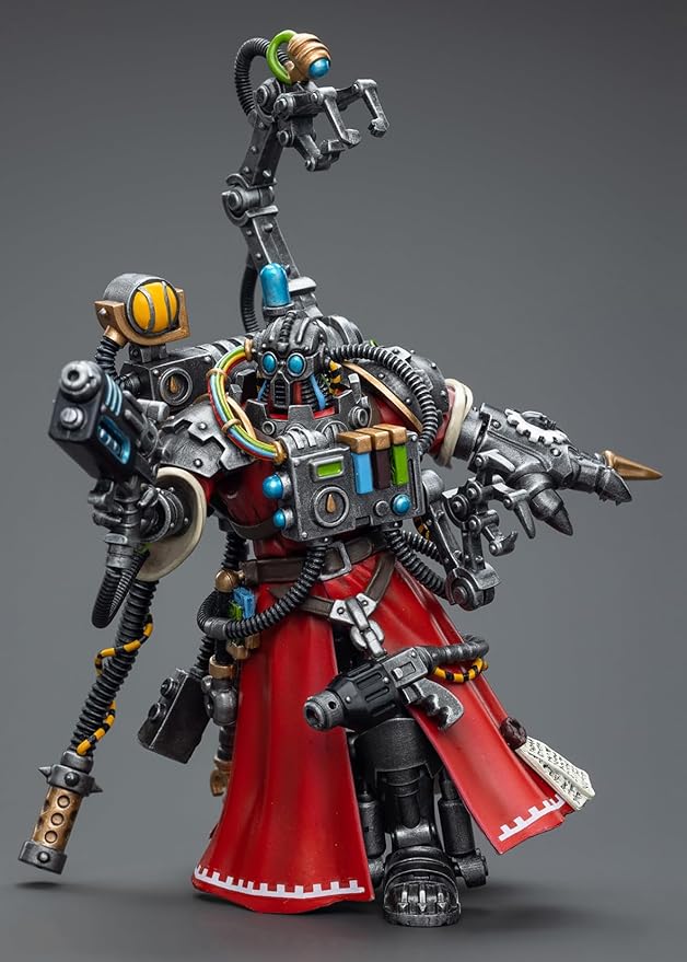 JOYTOY Warhammer 40K 1/18 Action Figures, Adeptus Mechanicus Cybernetica Datasmith Perfect for Collectors & Decor, Ideal Gift for Birthdays, Christmas, Character Figure - JT7721