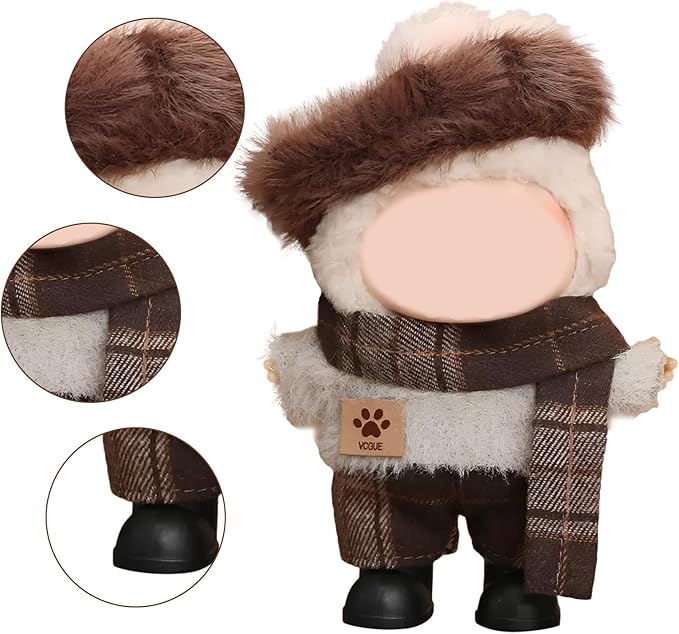 17cm Clothes Set for Doll (4Pcs)