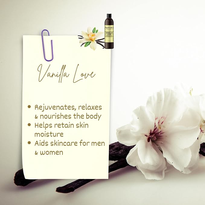 Aesthetic Naturals Massage Oil (Vanilla Love)