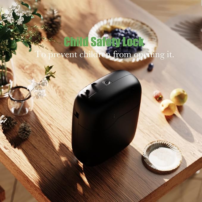 Hotel Scent Diffuser, Waterless Essential Oil Diffuser with Bluetooth Control, 400ml Capacity Aromatherapy Machine, Black, Wall Mount or Tabletop, Low Noise Operation, Covers up to 3000 Sq Ft