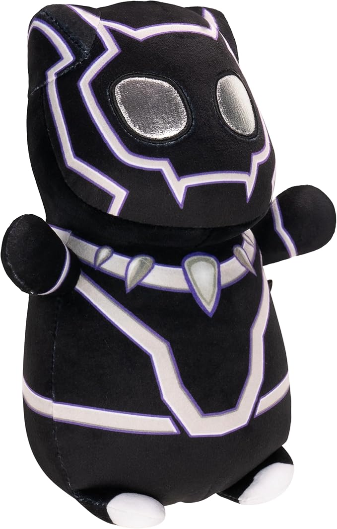 Squishmallows Original Marvel Spidey and His Amazing Friends 10in Black Panther HugMees – Ultrasoft Official Jazwares Plush (Medium-Sized)