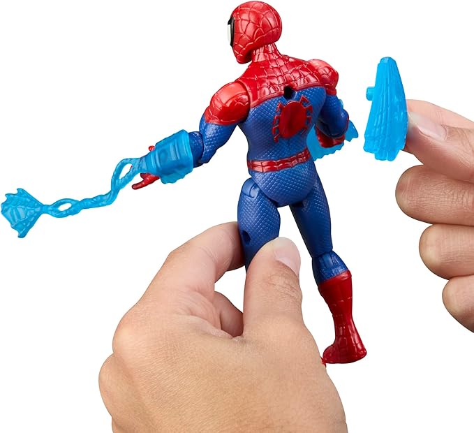 SPIDER-MAN Marvel ActionVerse Action Figure & Accessories, 4.5-Inch (11.4 CM) Super Hero Toys & Figures for Kids, Ages 4+