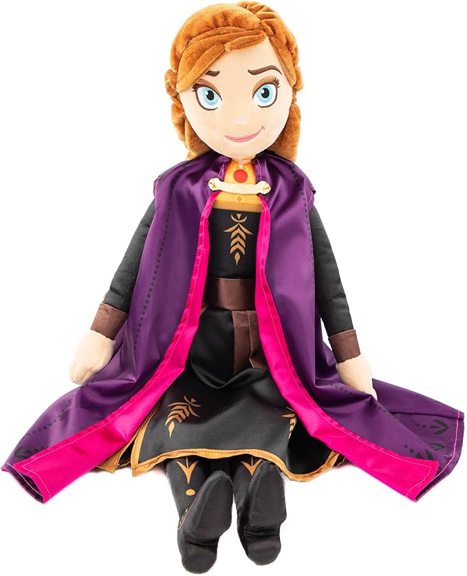 Jay Franco Disney Frozen 2 Anna Plush Stuffed Pillow Buddy - Super Soft Polyester Microfiber, 24 inch