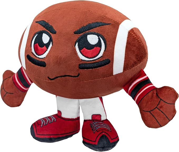 Bleacher Creatures Indiana Hoosiers 8" Kuricha Football Sitting Plush - Soft Chibi Inspired Plush