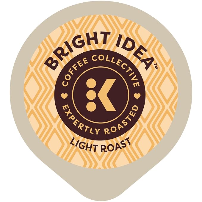 Keurig Coffee Collective, Bright Idea by Alberto Azeredo, Light Roast Coffee, Single Serve Keurig K-Cup Pods, 20 Count