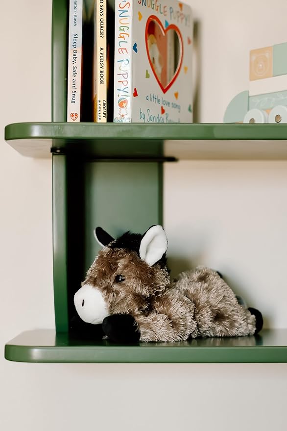 The Petting Zoo Donkey Stuffed Animal Plushie, Gifts for Kids, Donkey Wildlife Animals, Donkey Plush Toy 8 Inches