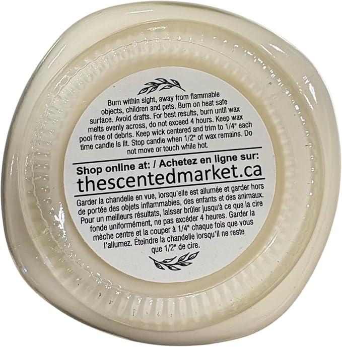 The Scented Market Aromatherapy Soy Wax Candle JUST Breathe 8 oz Mason Jar, Over 50 Hours of Burn Time, Ideal for Home Decor and Gifts