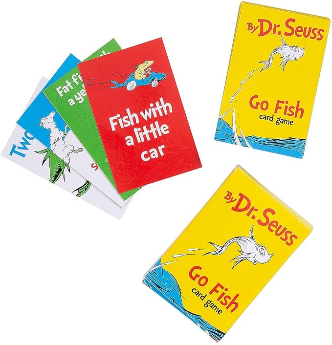 Fun Express Dr. Seuss Go Fish Card Games - 12 Sets