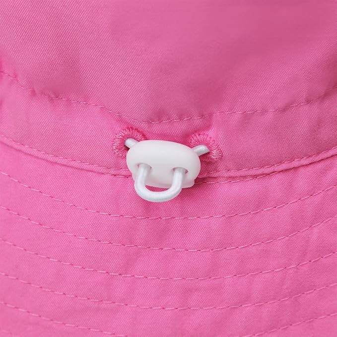 MaxNova Baby Sun Hat Smile Face UPF 50+ Toddler Bucket Hat for Boys Girls 0-7 Years