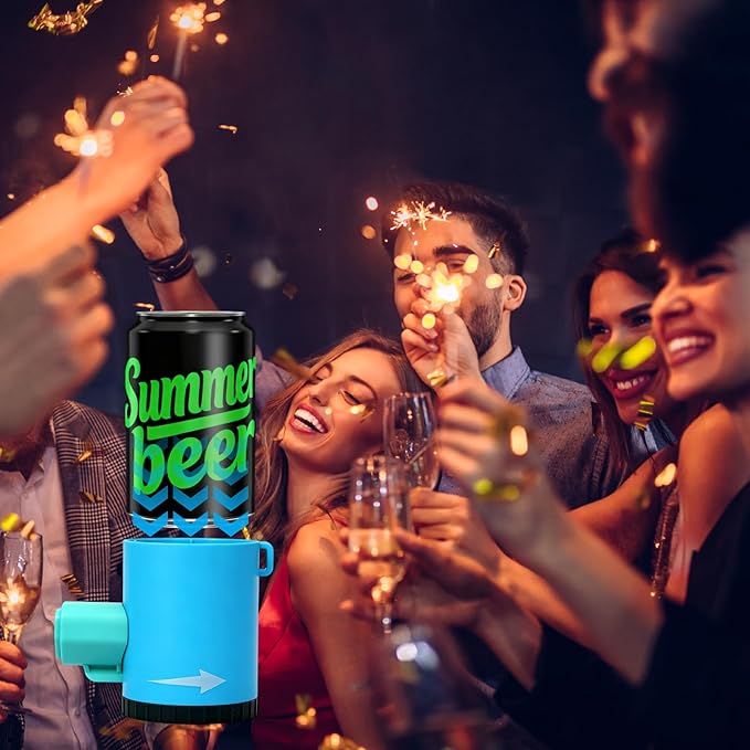 Beer Shot Gun for Drinking Game, Thrilling Twist & Pass Party Fun, Drinking Roulette Party Game for Adults Bachelor Parties, BBQ Pregame, Golf Course, Beach