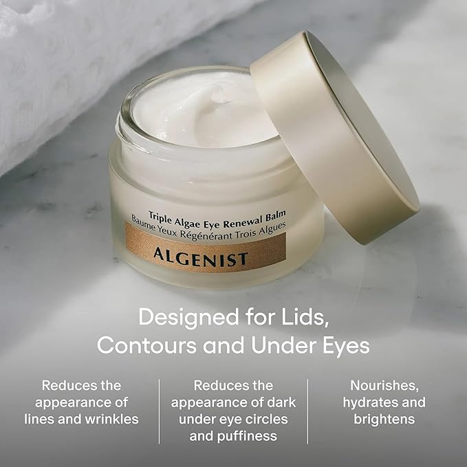 Triple Algae Eye Renewal Balm by Algenist for Women - 0.5 oz Balm