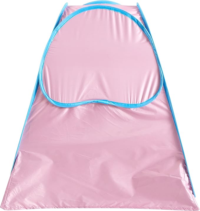 Idea Nuova Disney Princess Collapsible Pop Up Indoor Outdoor Play Tent with UV Protection for Toddlers and Kids, 28" W x 28" L x 30" H