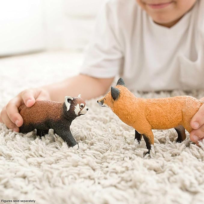 Safari Ltd. Red Fox Figurine - Detailed 7" Plastic Model Figure - Fun Educational Play Toy for Boys, Girls & Kids Ages 3+