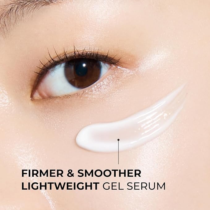 DOMINAS AtClinic Arginine-E Eye Shot Serum - Eye Bag & Puffiness Reducer with Caffeine, Niacinamide, Cooling Guasha Tip, Dark Circles & Firming, Anti-Aging, Korean Skincare, 0.67 fl oz