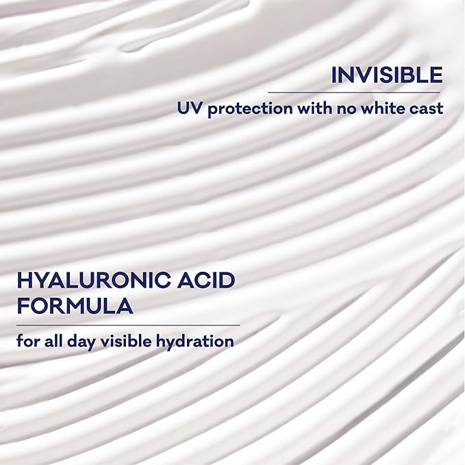 Biore UV Aqua Rich Daily Hydrating Facial Moisturizer with SPF 50 | Oil Free Sunscreen & Primer for Makeup with Hyaluronic Acid, No White Cast, Non-Comedogenic, For Sensitive Skin, PA++++, 1.7 Oz