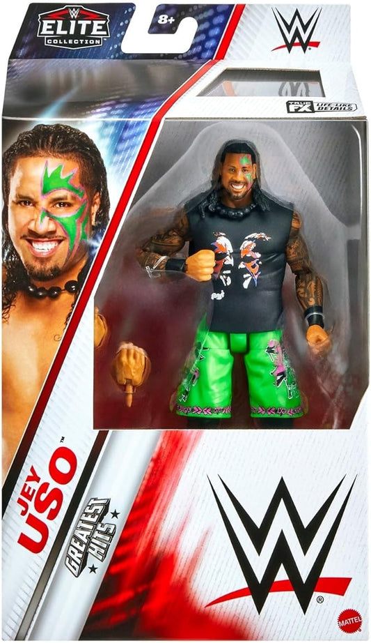 WWE Jey USO Elite Greatest Hits 7 Toy Wrestling Action Figure