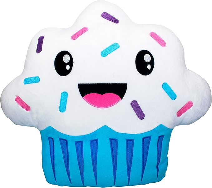 Scentco Smillows - Gourmet Scented Stuffed Plush Pillows (Cupcake) - Accent, Throw, Decorative, Fun Pillows - Kids Room Decor, Gift for Kids