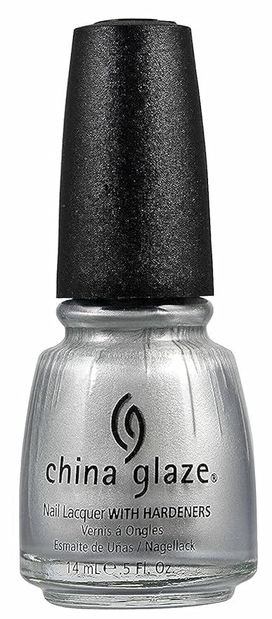 China Glaze Nail Polish, Platinum Silver 627