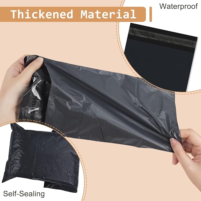 100 PCS Sanitary Napkin Disposal Bags, Feminine Hygiene Disposal Bags, Period Disposal Bag, Privacy and Discreet, Odor Sealing, Opaque Waste, Suitable for Tampons Tampons Pads, Gray-Black