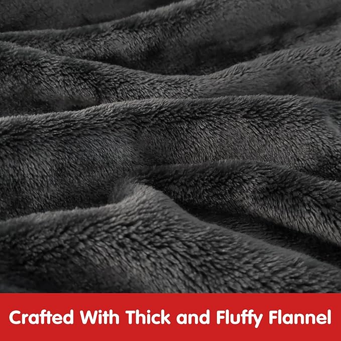 Waitu Wearable Blanket for Kids, Cozy Wearable Blanket Hoodie for Teens Girls Boys, Warm Blanket Sweatshirt Gift for Teenage, Hoodie Blanket with Sleeves and Giant Pocket - Dark Gray