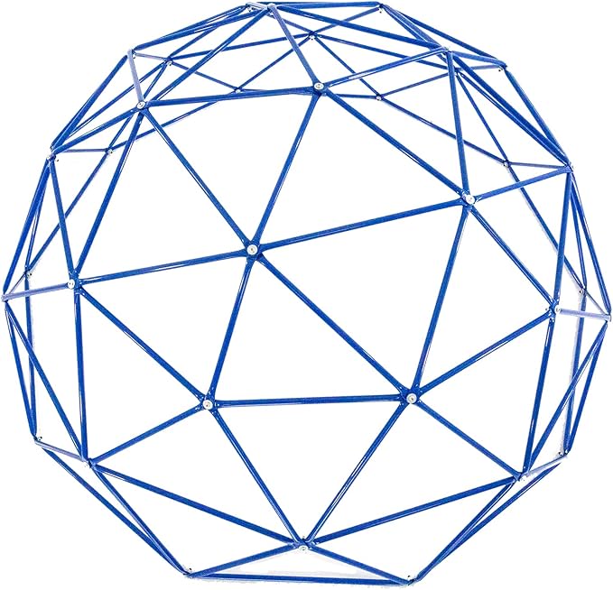 ActivPlay 9’ Geo Dome Climber, APGD9B, Blue