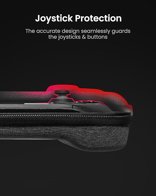 tomtoc Carrying Case Compatible with Steam Deck/OLED, Protective case, Hard Portable Travel Carrying bag for Steam Deck Console & Accessories, Shockproof, Travel friendly, Gray