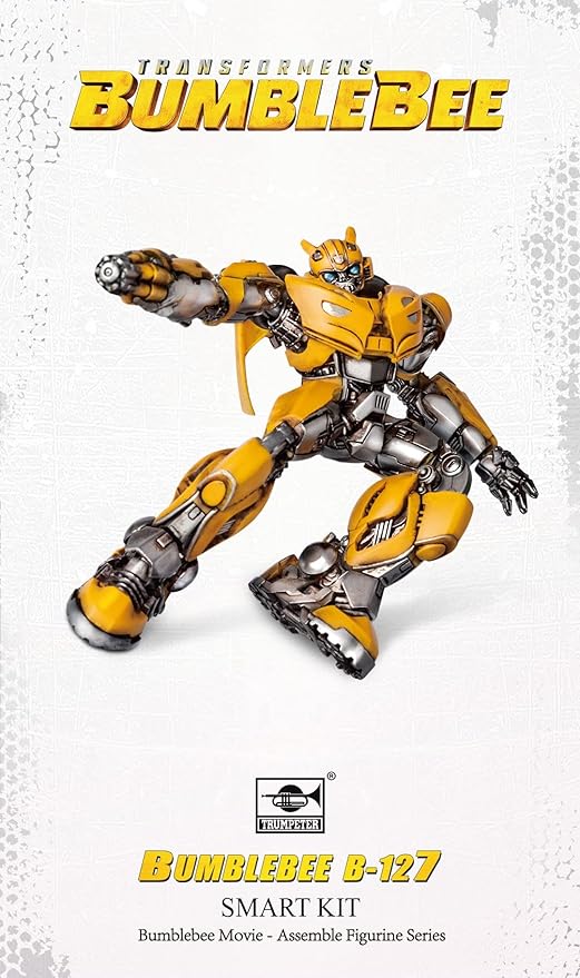 Transformers Bumblebee Figure Model Kit – B-127 Cybertron Easy to Assemble 3D Articulated Action Pre Painted Collectible Series Toys Hobby 08117