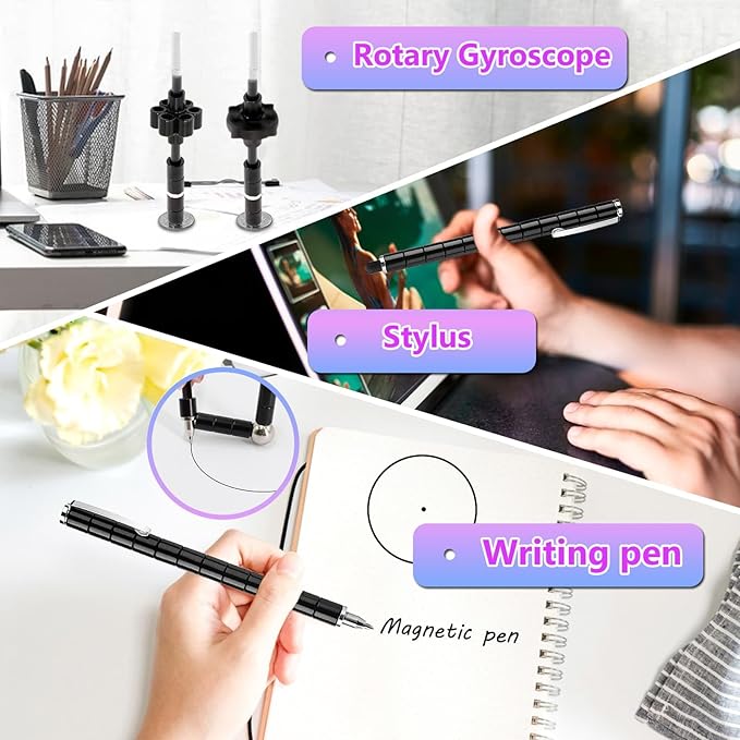 Fidget Pens Birthday Gifts for Men - Novelty Christmas Stocking Stuffers for Teen Boys, Unique Birthday Gifts for Young Men Women Him Her Teenage Boys Girls, Cool Gadget Stress Relief Toys for Adults