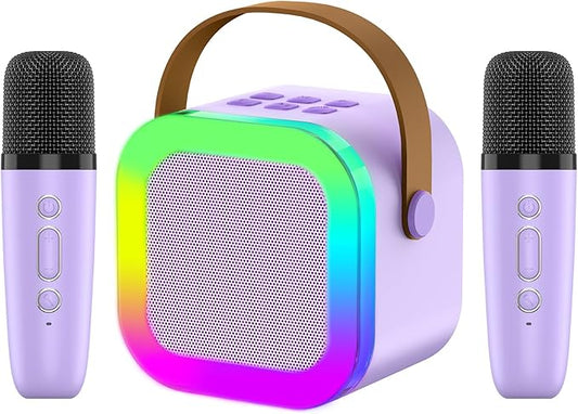 Kids Karaoke Machine Toy, Ages 4-12, Christmas & Birthday Gift, Karaoke Toys for Boys & Girls