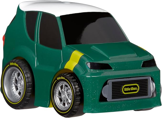 Little Tikes Crazy Fast Cars 2-Pack Hatch Rods, Hatch Back Car Themed Pullback Toy Vehicles Goes up to 50 ft