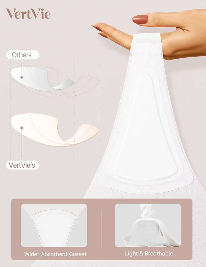 Vertvie Seamless Thongs for Women No Show Thong Panty Liners Invisible Workout Panties Sexy Breathable G-String Underwear