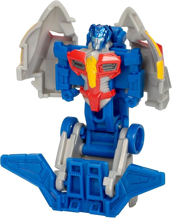 Transformers EarthSpark Tacticon Bundle, Set of 4 Mini Robot Action Figures, Converts in 1 Step, Interactive Fidget Toys for Boys and Girls Ages 6 and Up (Amazon Exclusive)