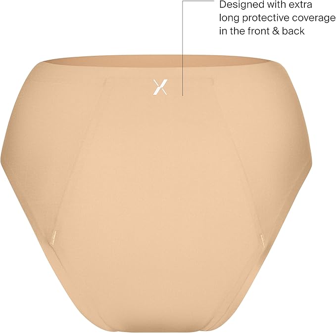 KNIX Women Zones+ Ultra Leakproof Period Underwear Bikini – Ultra Protection, Absorbs 7–11 Super Tampons, Extended Gusset