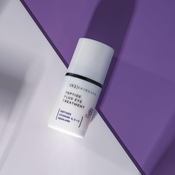 DCL Skincare Peptide Plus Eye Treatment for Wrinkles & Puffiness, 0.5 Fl oz