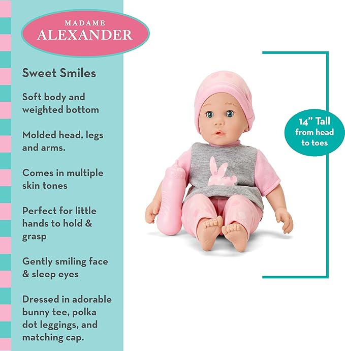 Madame Alexander Sweet Smiles, 14 Inch