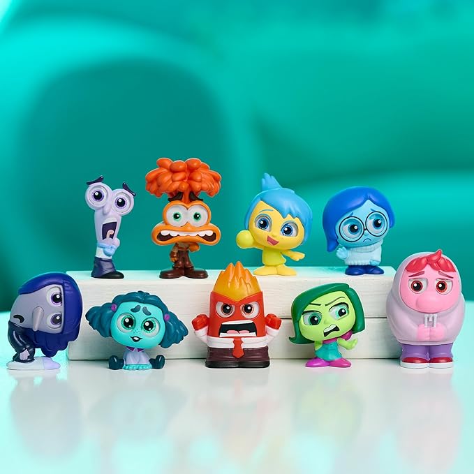 Disney Doorables Inside Out 2 Collection Peek Figures, Easter Basket Fillers, Gifts, Presents, Kids Toys for Ages 5 Up by Just Play