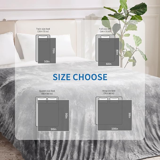 Guohaoi Cooling Blanket for Hot Sleepers and Night Sweats 90"x108" King | Arc-Chill Q-Max >0.5 Cool Fiber,100% Oeko-Tex Certified Lightweight Summer Blanket for Travel/Outdoor Ultra Cold Breathable