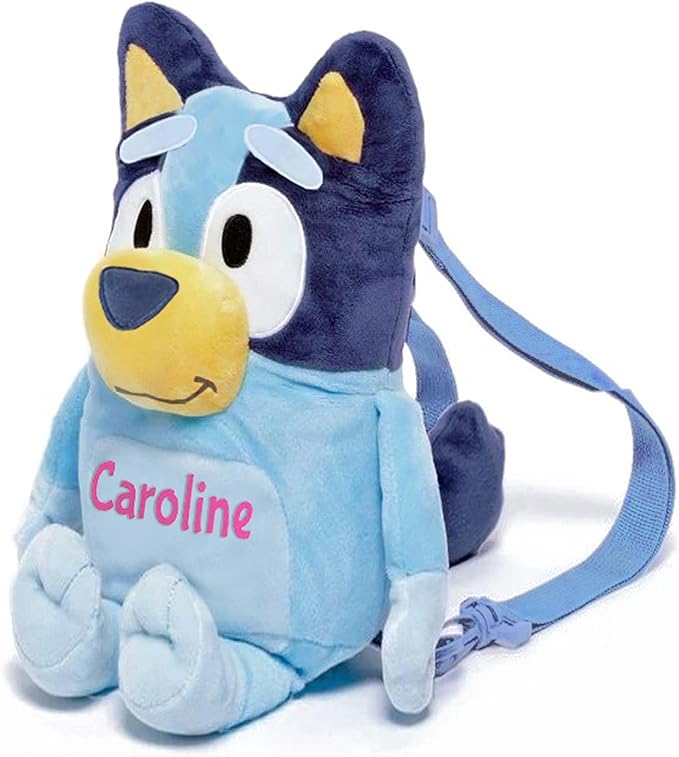 DIBSIES Personalized Plush Character Carry Along Created Using Bluey 14” Carry Along
