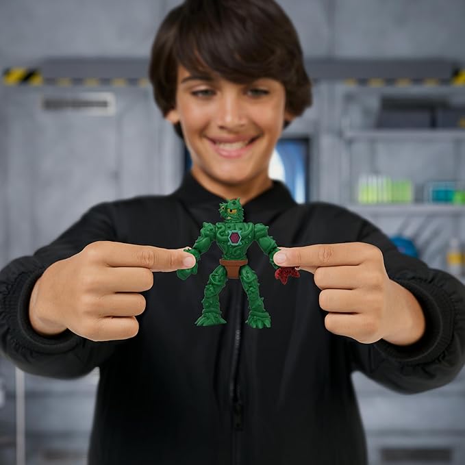 MRBEAST LAB Hybrids Single Pack, Mix & Match Millions of Combinations to Create The Ultimate Beast and Reveal Individual Beast Parts to Create 1 of 10 4" Hybrid Figures, 30+ to Collect