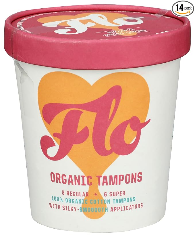 Regular & Super Cotton Tampons, 14 Count