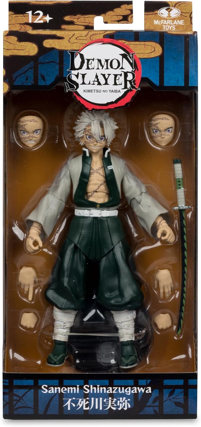 McFarlane Toys- Demon Slayer Sanemi Shinazugawa 7in Action Figure