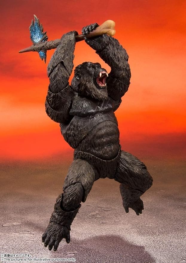 Кing Action Figure Toy - Dragon VS. Kоng Toy Carry Bag Included