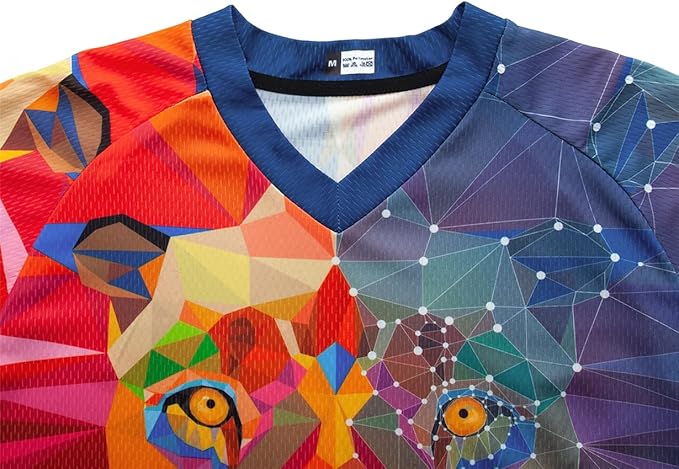 Dirt Bike Jersey for Youth, Kids Mountain Bicycle Shirt Long Sleeve Children Downhill Jerseys for Motorcycle Motocross