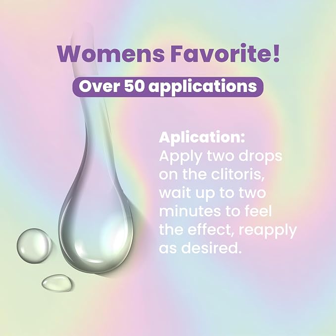 Sen Intimo Electrifying Arousal Oil for Her - Long Lasting Over 50 Applications - Satisfying & Stimulating Tingling Sensation, 0.17 FL Oz
