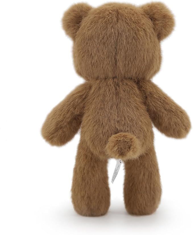 9" Soft Plush Teddy Bear – Adorable Brown Stuffed Animal Toy with White Belly – Perfect for Gifts, Bedtime, Nursery & Travel Cuddles
