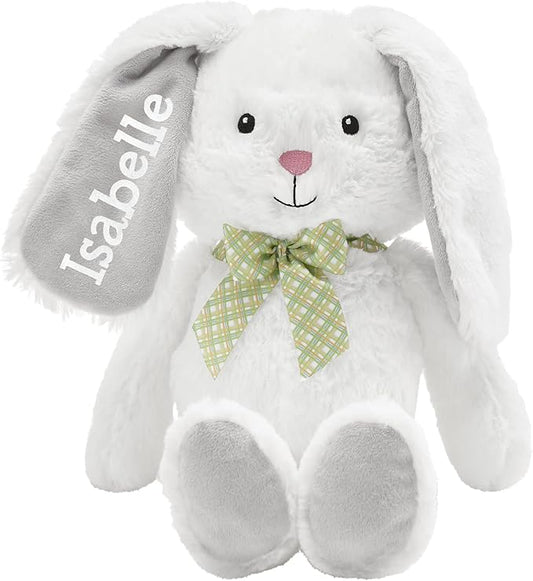 Let's Make Memories Personalized Hop 'N' Cuddle Plush Bunny - Easter Bunny for Kids