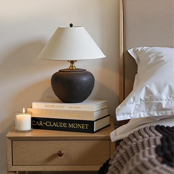 JARLINK Aesthetic Decorative Books, Set of 3 Linen Faux Book Boxes, Black | Stylish Storage Boxes for Home Decor, Photo Organization, & Keepsakes, Faux Books for Coffee Tables, Bookshelves, or Mantles